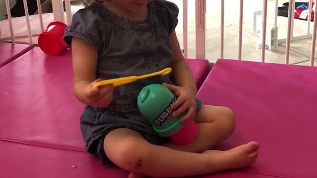 Blow the bubbles