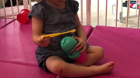Blow the bubbles