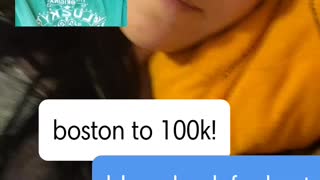 Boston to 100k