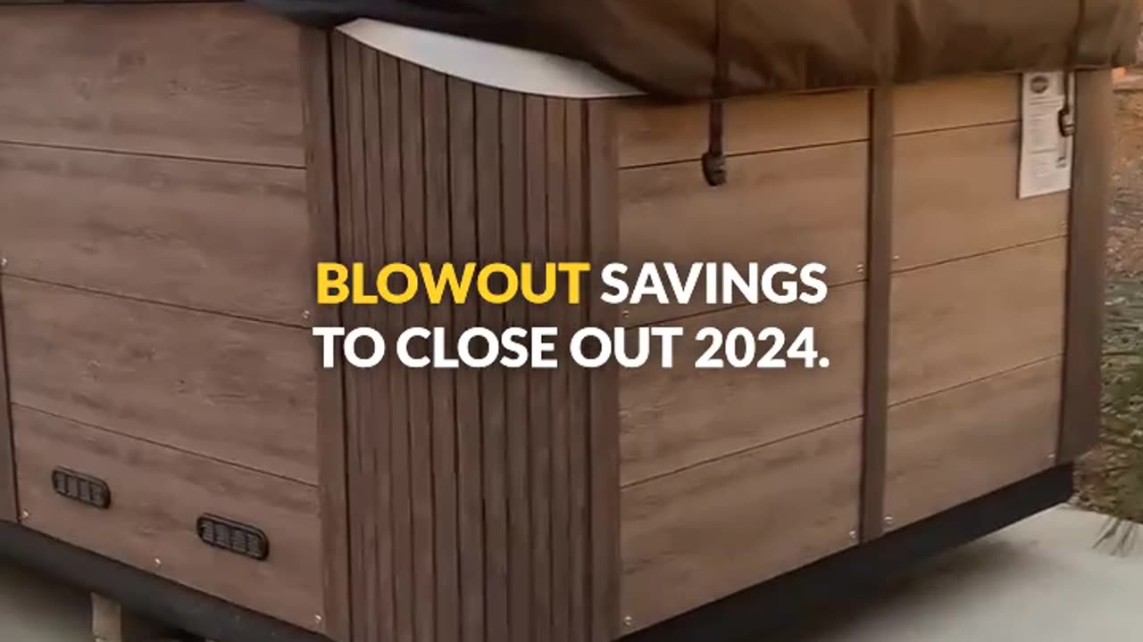 Epic Hot Tubs End of Year Blowout Savings