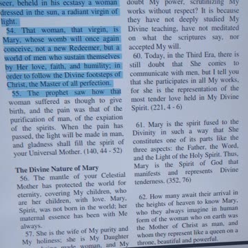 divine nature of mary