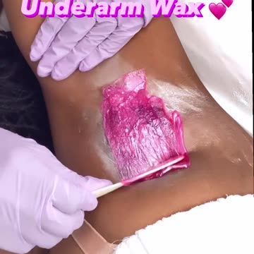 Underarm Waxing Tutorial with Sexy Smooth Tickled Pink Hard Wax | Presented by Q’Nique Aesthetics