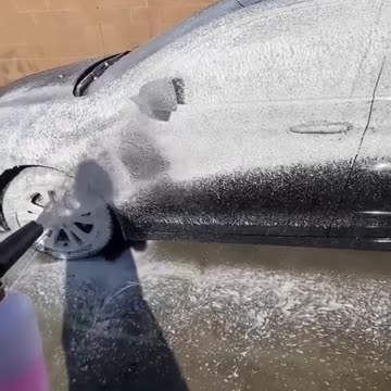 The Ultimate Car Wash Foamer that Connects to Any Garden Hose #shorts
