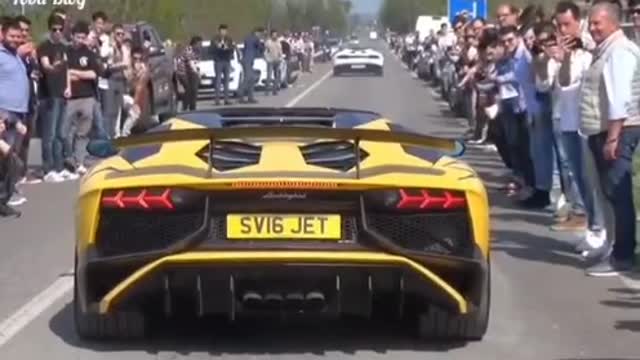 Modified Cars & Supercars Leaving a Car Show! , 800HP Supra, Aventador SVJ, Skyline,...