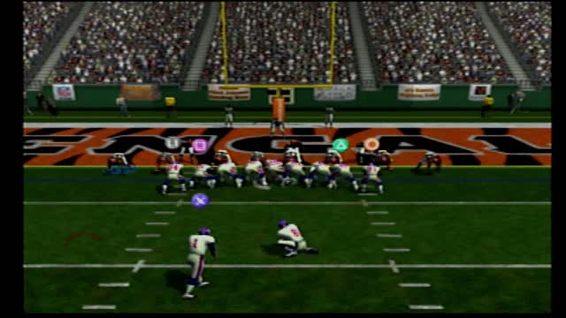 ESPN NFL 2K5 - Fantasy Tournament - Bengals VS Giants - (Coach Picks EVERY Play) (NO COMMENTARY)