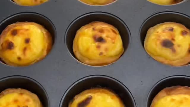 Hidden Gem - Portuguese custard tart (Pastel de nata)