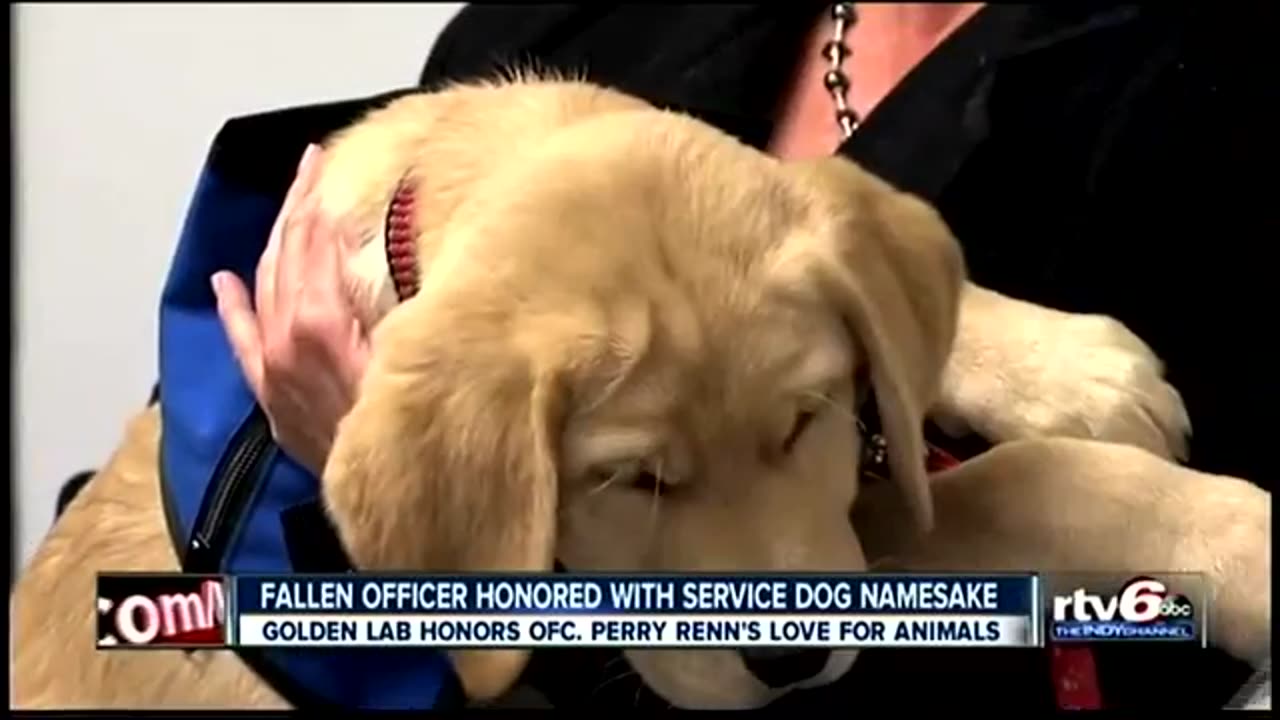 November 18, 2014 - Fallen Officer Honored with Service Dog Namesake