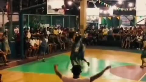 basketball action