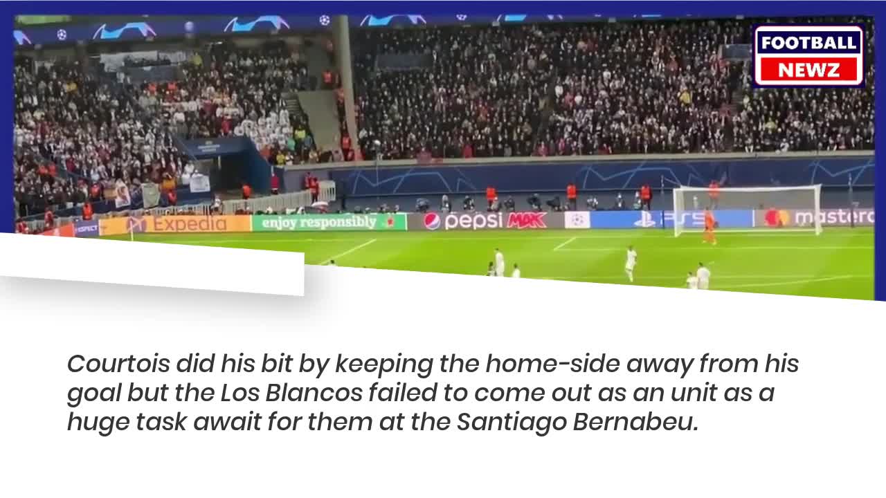 PSG Players Amazing Reaction to Mbappe's Last Minute Goal against Real Madrid