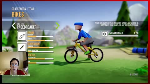 Lonely Mountains: Downhill Gamey Review First Impression
