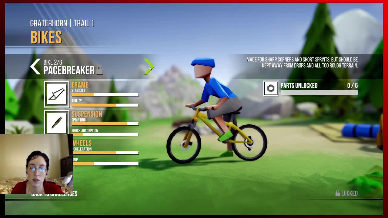 Lonely Mountains: Downhill Gamey Review First Impression