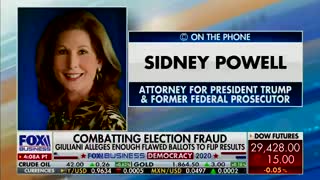 Sidney Powells says Tucker Carlson is maligning her...et tu Tucker?