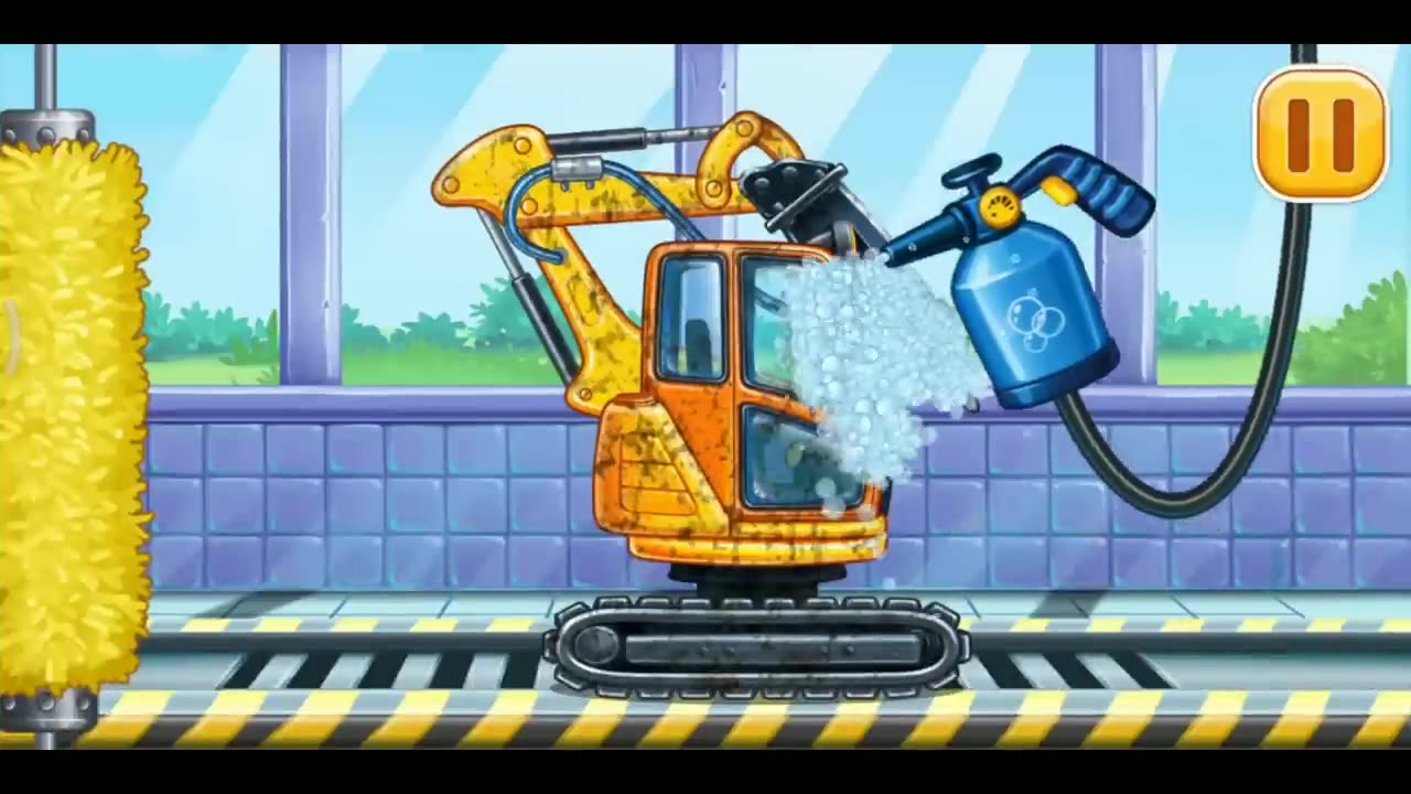 JCB WORKING IN MOUNTAIN !! HEAVY MACHINERY !! JCB CARTOON !! JCB GAME !!