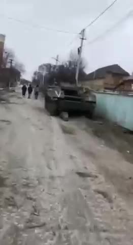 Russian terrorists buried equipment between the homes of the inhabitants of Bucha