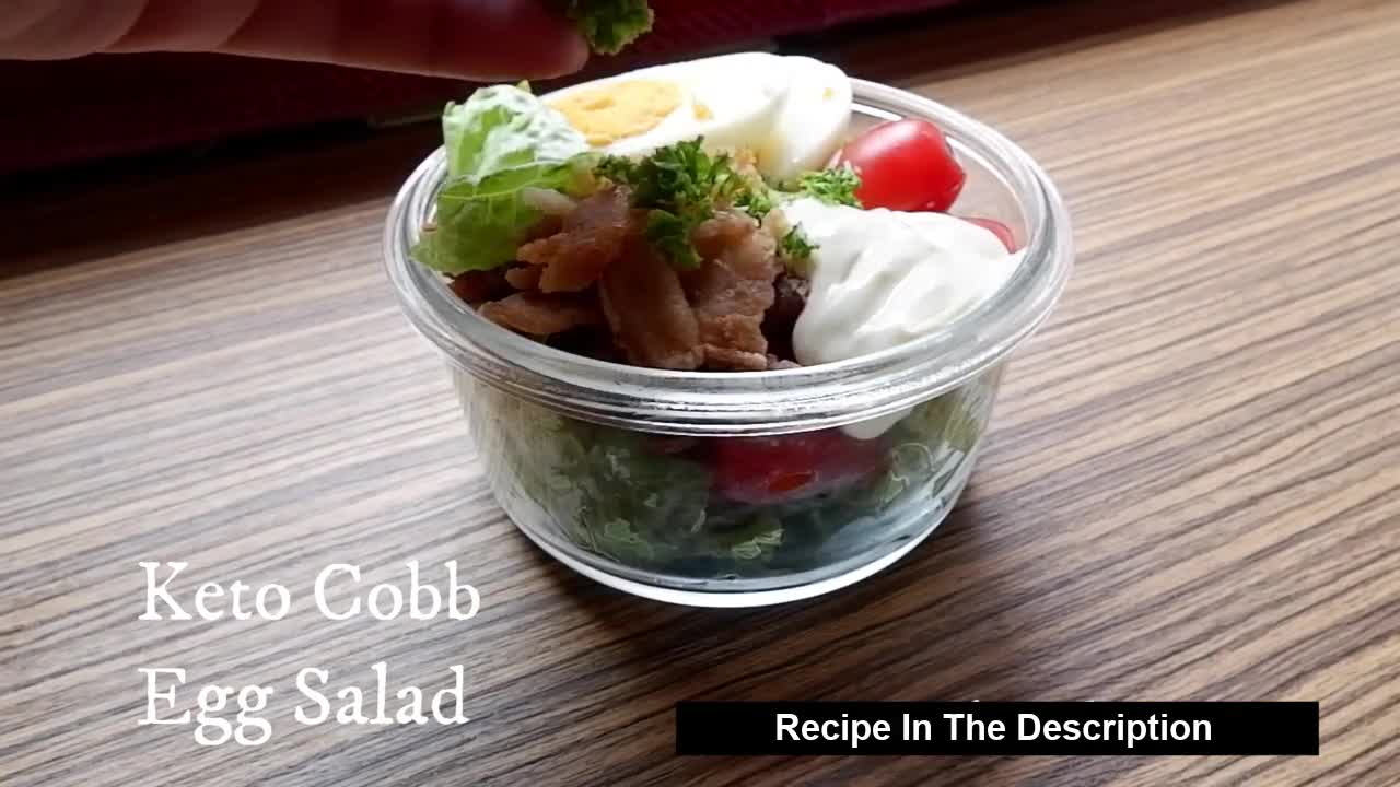 Keto Recipes - Cobb Egg Salad