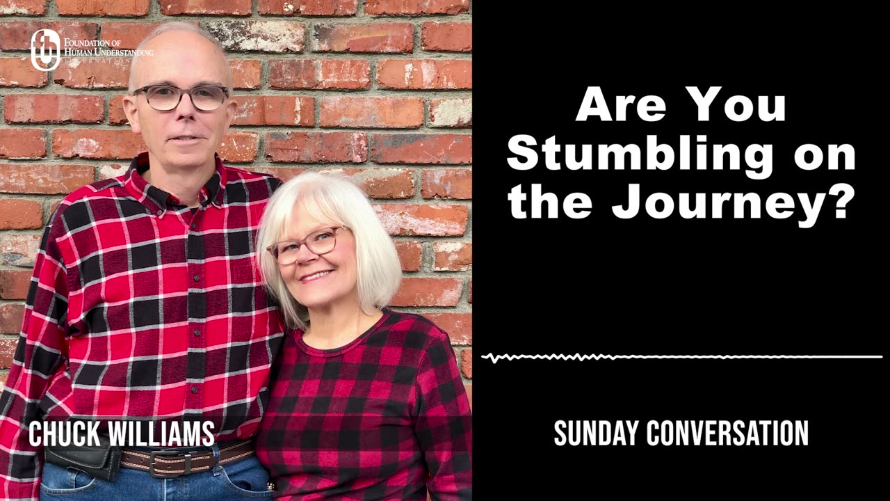 Are You Stumbling on the Journey? | Sunday Conversation 11/19/2023