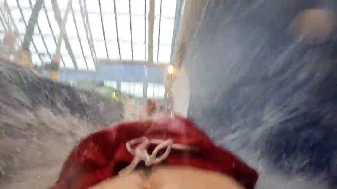 Paradise Plunge POV, Aquatopia Trapdoor Speed Slide