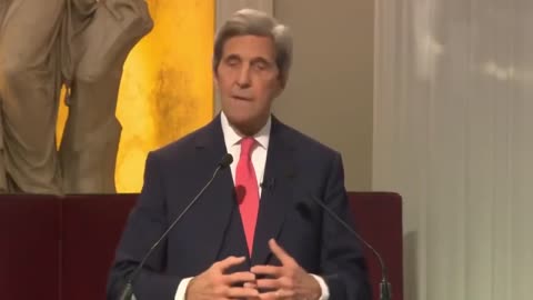 John Kerry says, “We have to fully transition to a resilient net-zero economy. Faster."