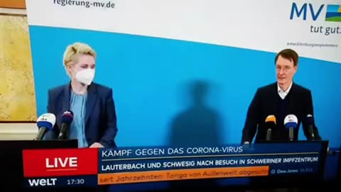 Was sagt Karl Lauterbach da ? Man hat sich mit den Ungeimpften vertan?