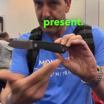 What's in his Pocket. Blade Show Atlanta Edition #shorts #bladeshow #knives #edc #youtubeshorts