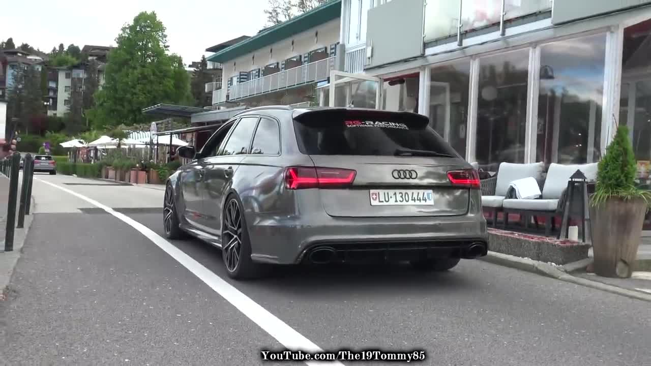 AUDI RS6, Acceleration SOUND, REVS