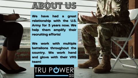 Military Marketing Agency - Tru Power SEO