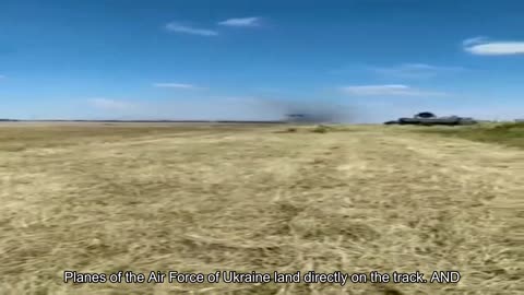 Planes of the Air Force of Ukraine land directly on the track. And this is not a blockbuster, this