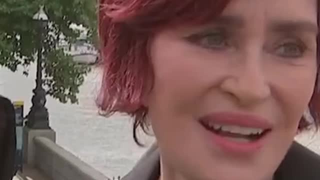 Sharon Osbourne was in London Paying her respects to Queen Elizabeth II