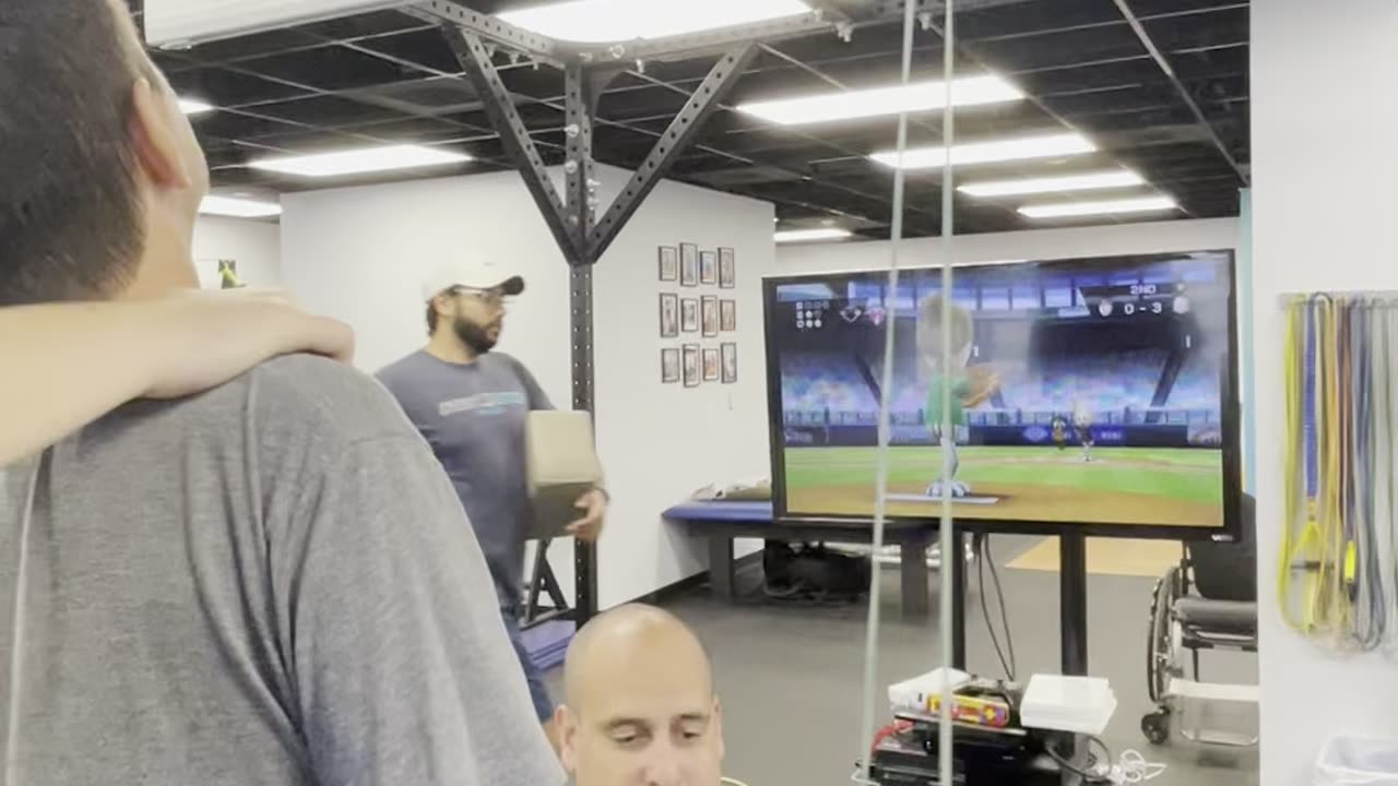I'm not quite ready for the pros yet, but I managed to throw a few strikes. I