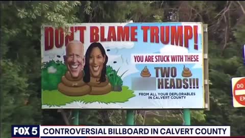 Controversial billboard in Calvert County raising eyebrows