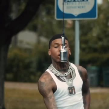 NLE Choppa with a hot freestyle on the Still Tippin beat