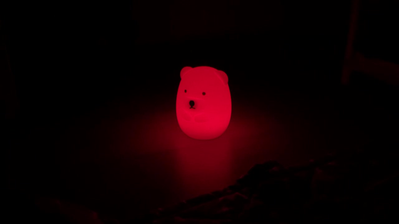 The light of polar bear (so cute)