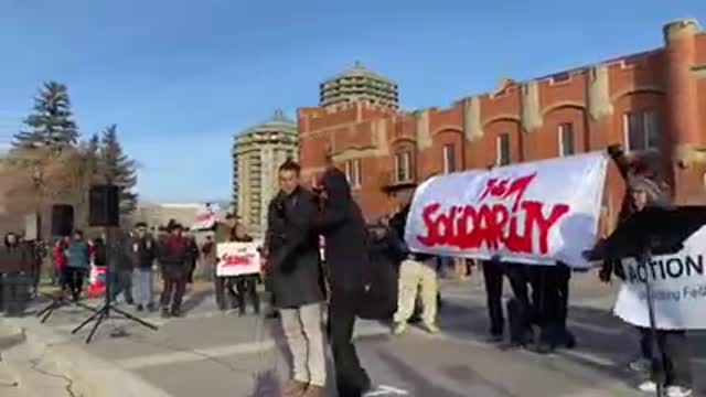 Solidarity. In Calgary