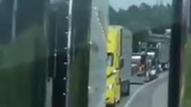 South Carolina, US. American truckers heading up to Ottawa to join the Canadian truckers!