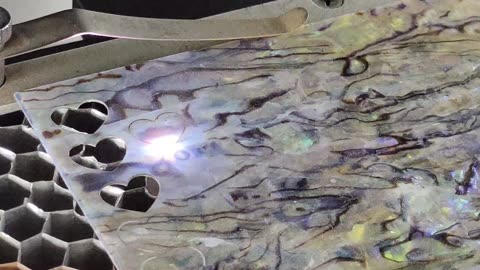 How To Cut Mother Of Pearl Inlay? Cosmo's UV Laser Machine Is the Answer