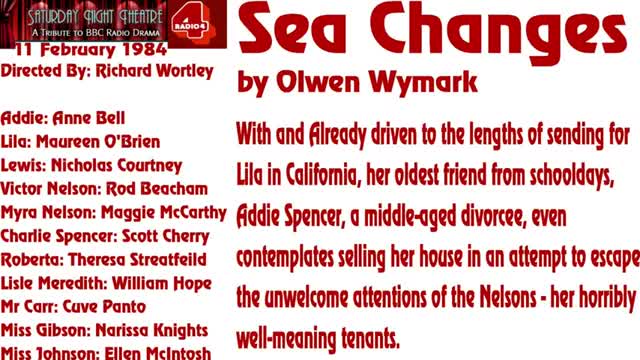 Sea Changes by Olwen Wymark