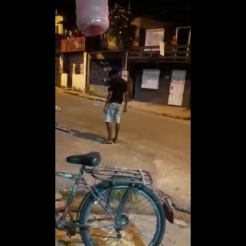 Chased by a funny DOG