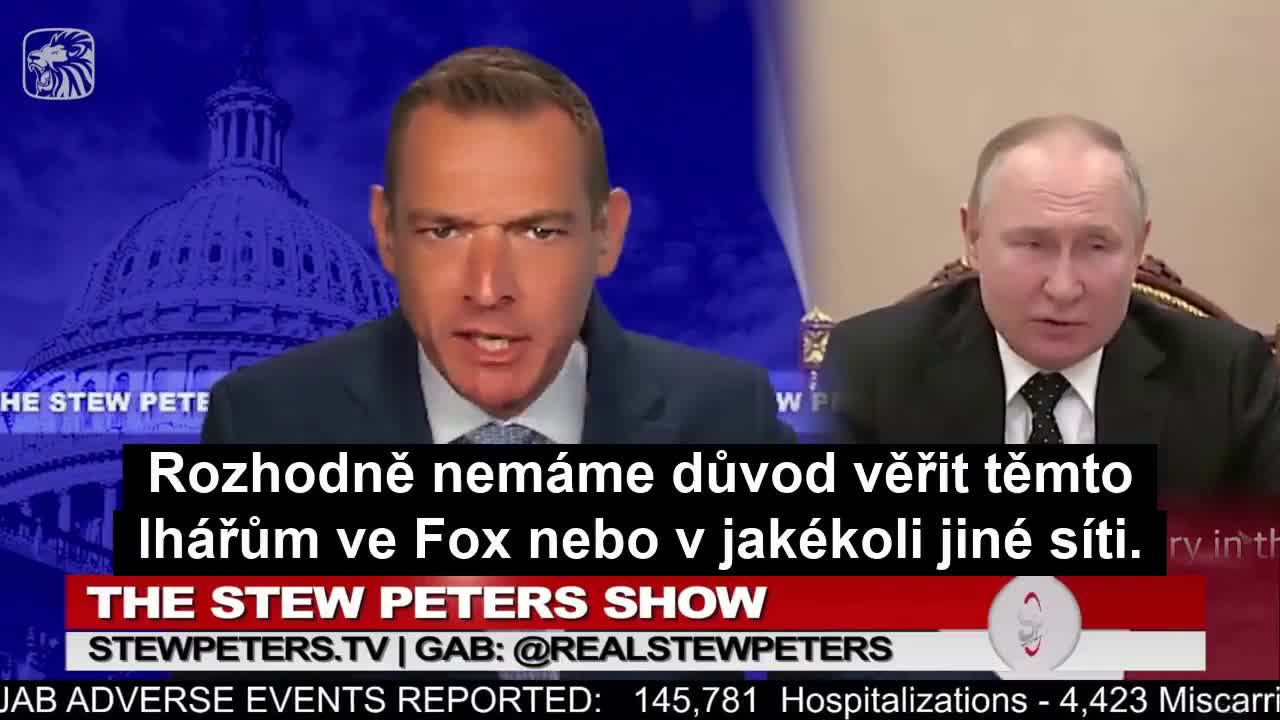 Stew Peters nejen o UkrajinÄ›