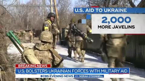 U.S. bolsters Ukrainian forces with military aid