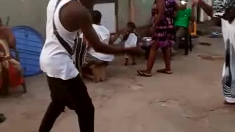 (Funny)My granny got moves pt1