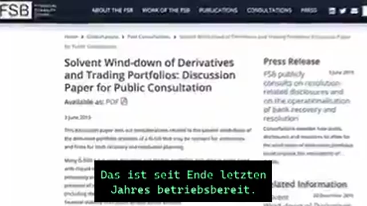 Der finanzielle Kollaps