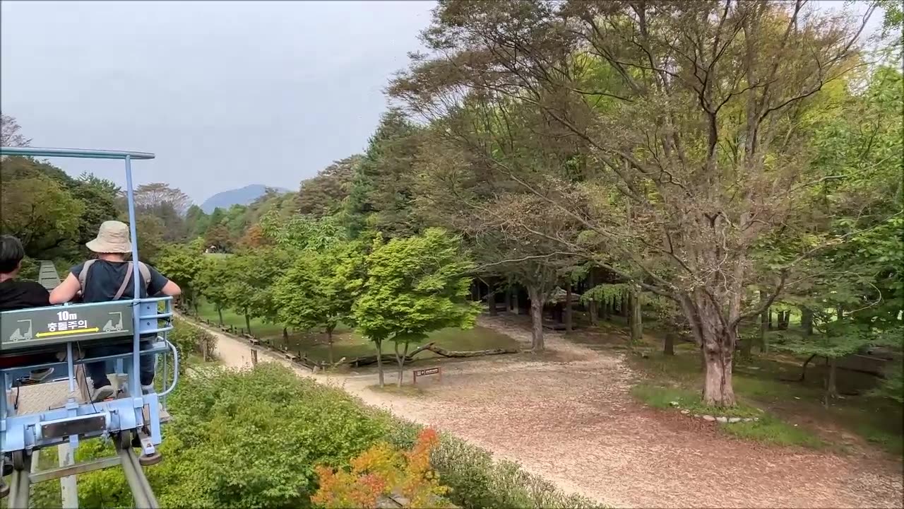 23_0919南怡島 空中自行車