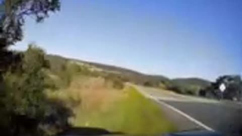 Southern Highland News_ Dashcam footage captures near miss.