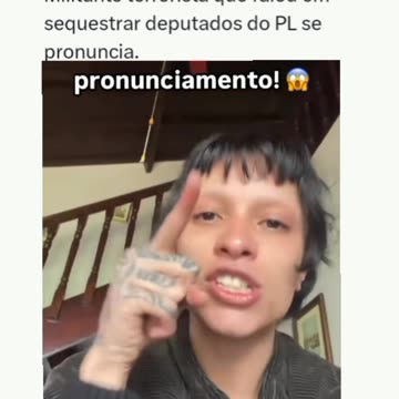 Já vi criança com 12 assaltando e assassinando pessoas! A terrorista só confirmou que realmente é uma terrorista 😁