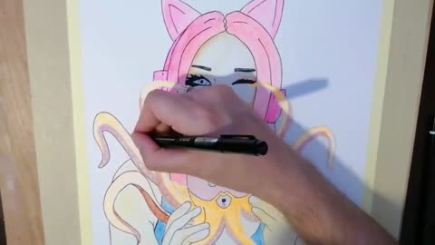 Belle delphine loves Sushi simp style