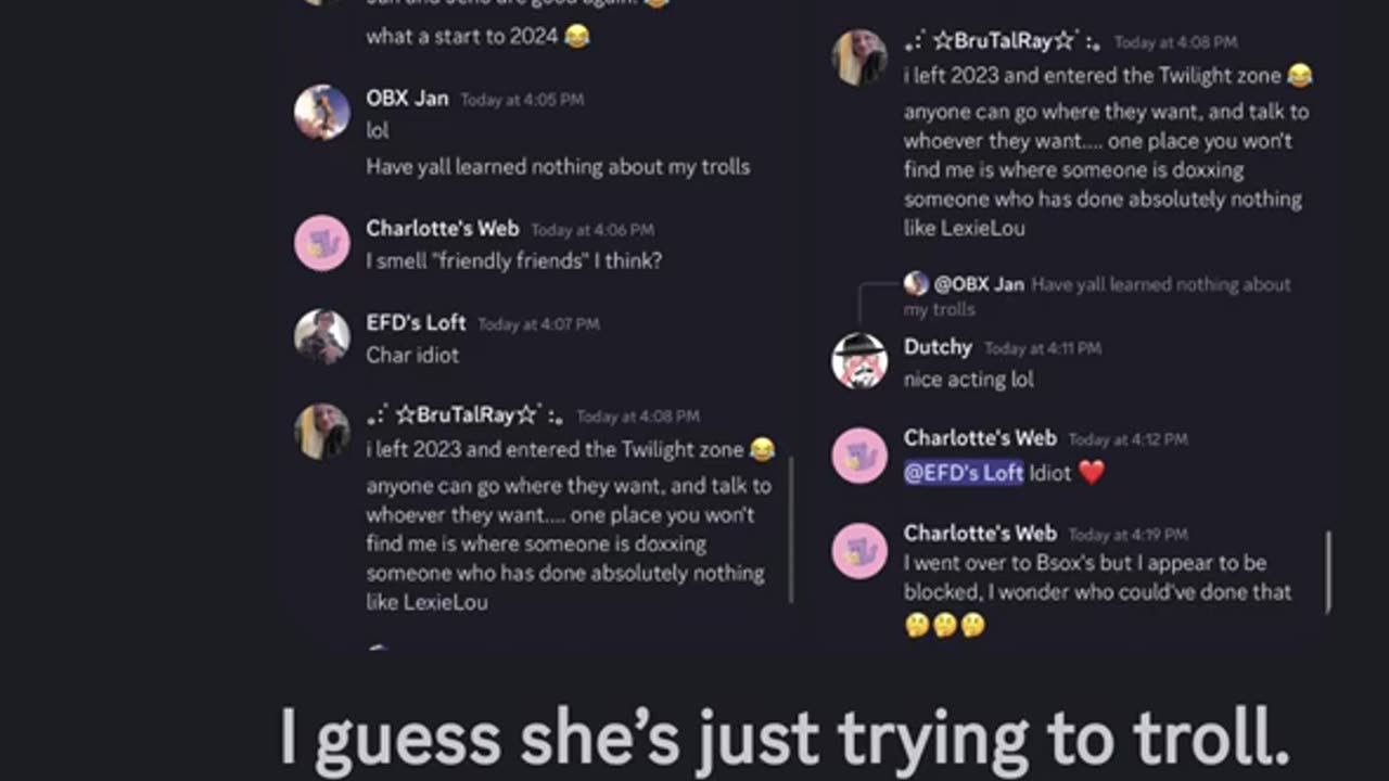 my apology to Spooky Girl and what happened.