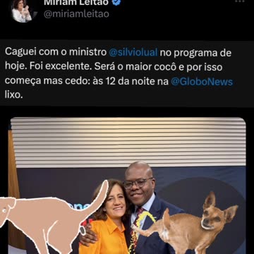 A CAGADA DE HOJE É ÀS 12:00