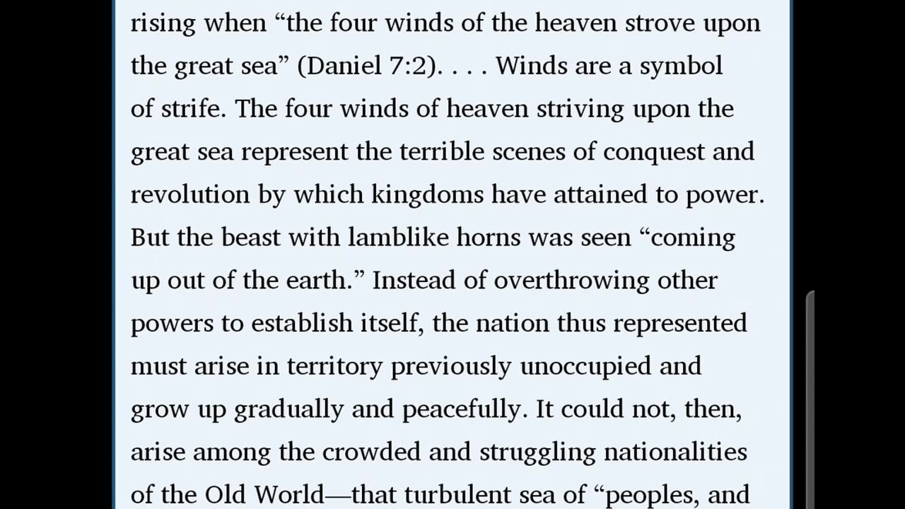 Ellen White Commentary from the Spirit of Prophecy 92: Revelation 13:11