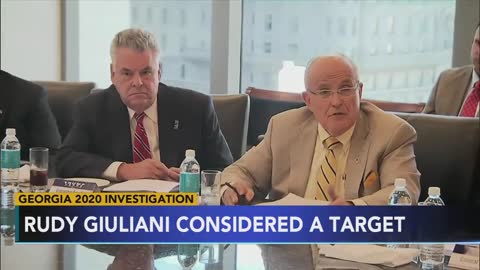 Rudy Giuliani informed he is now 'target' in Georgia 2020 election probe