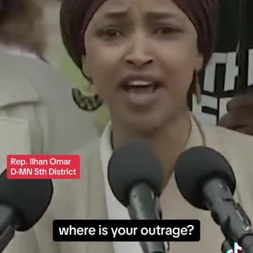 Ilhan Omar sounds Like She’s saying Vote Trump